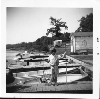 Dona with fish. Aged 5