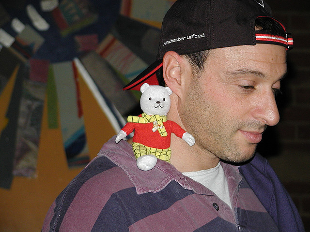 Dan Bern and Rupert at Iota 2002