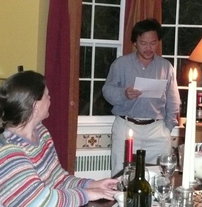 Bill addressing the ladies Burns' Supper 2008