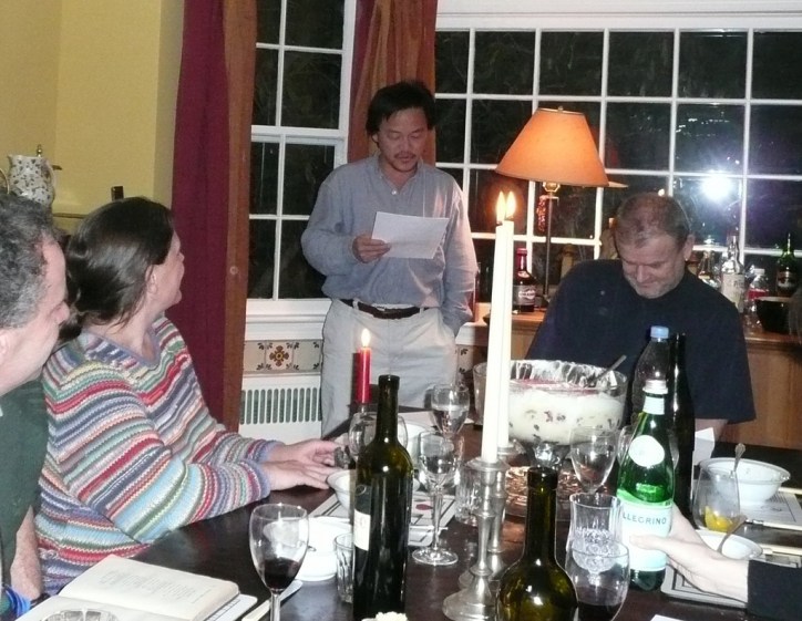 Bill addressing the ladies Burns' Supper 2008