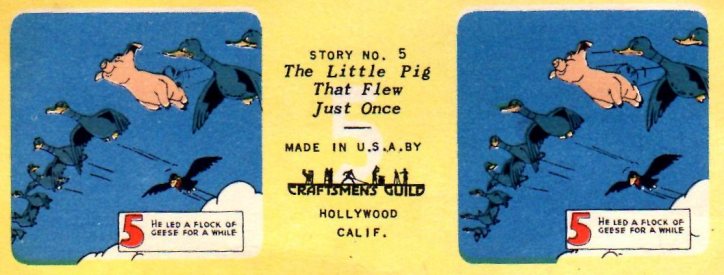 He led a flock of geese for a while.