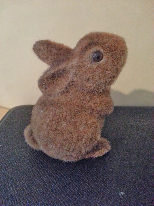 brown fuzzy rabbit