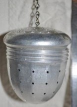 Vintage aluminium tea ball