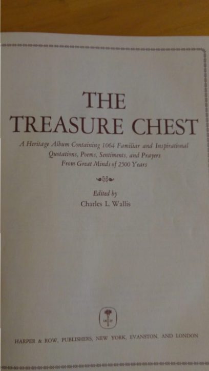 The Treasure Chest title page